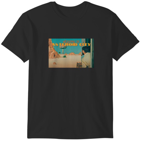 Discover Asteroid City Postcard Augie T-Shirts