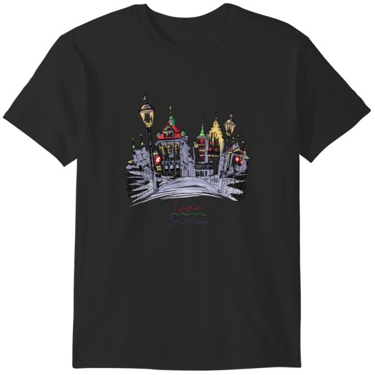 Discover Lucerne Switzerland T-Shirts