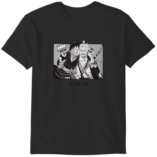 Discover Luffy and zoro - one pieceActive T-Shirts