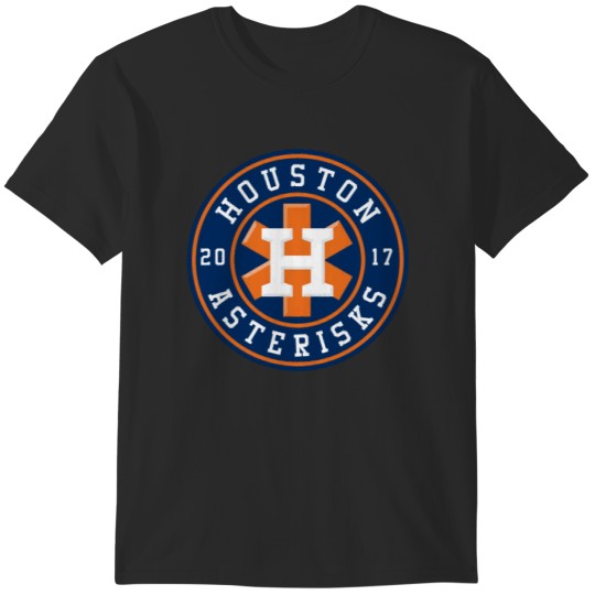 Discover Houston Asterisks Logo T-Shirts