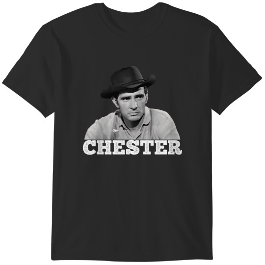 Discover Chester - Gunsmoke - Tv Western T-Shirts