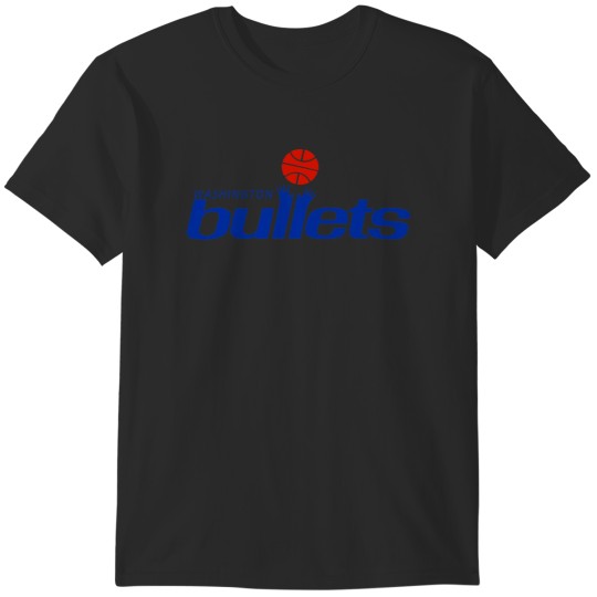Discover Defunct Franchise Washington Basketball Bullets Team Satire  Mark T-Shirts