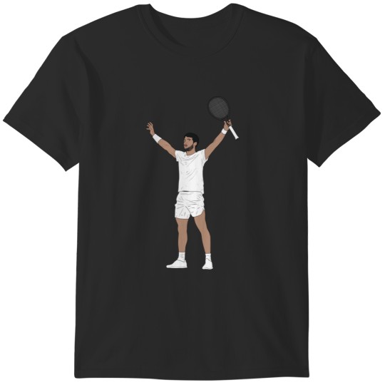 Discover Carlos Alcaraz Spain Tennis Minimalist T-Shirts