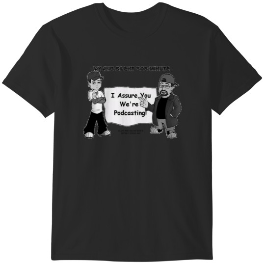 Discover Jay and Silent Bob Minute Logo T-Shirts
