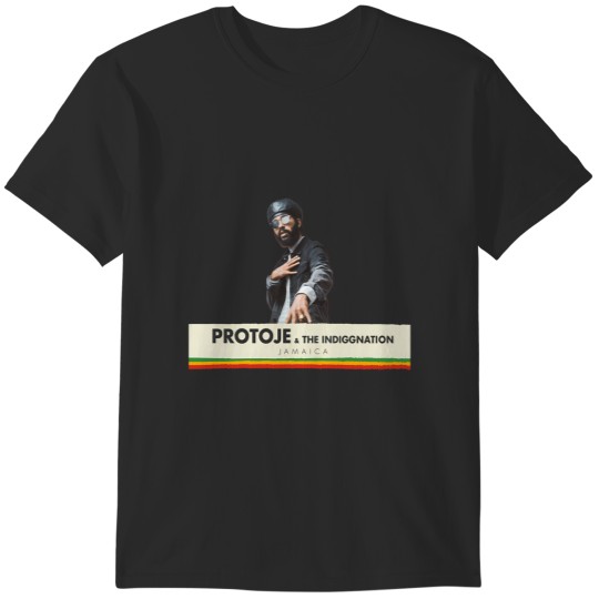 Discover Protoje And The Indiggnation Jamaican Subculture Singer T-Shirts