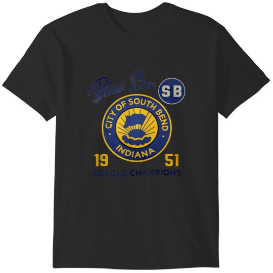 Discover south bend blue sox aagpbl patch T-Shirts