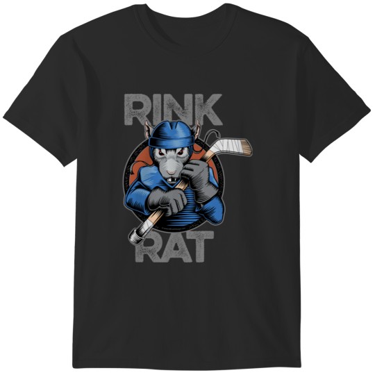 Discover Hockey Rink Rat T-Shirts