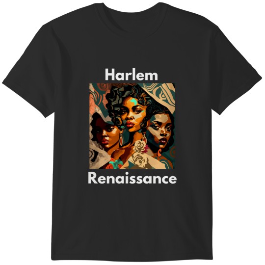Discover harlem renaissance black history month abstract art T-Shirts