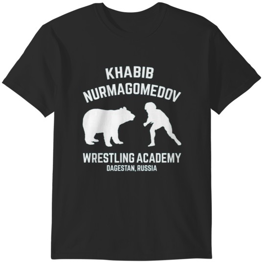 Discover Khabib Nurmagomedov Wrestling Academy Bear T-Shirts