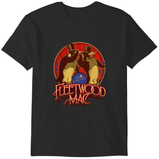 Discover New Fleetwood Mac Penguin T  Vintage Gift For Men Women Funny Tee T-Shirts