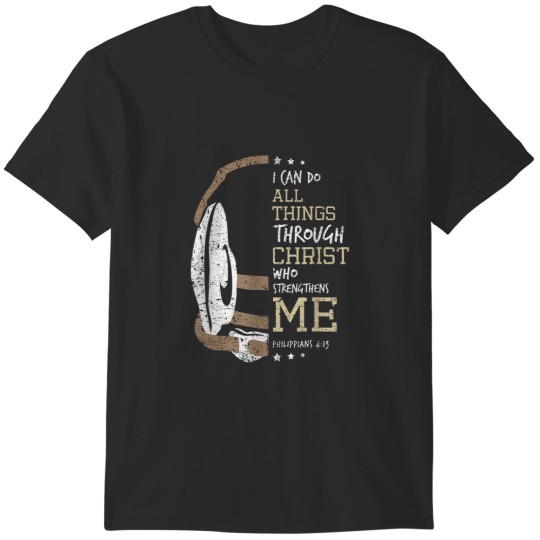 Discover Philippians 4 13 I Can Do All Things Christian Wrestling T-Shirts