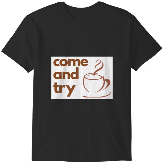 Discover My Coffee Sticker T-Shirts
