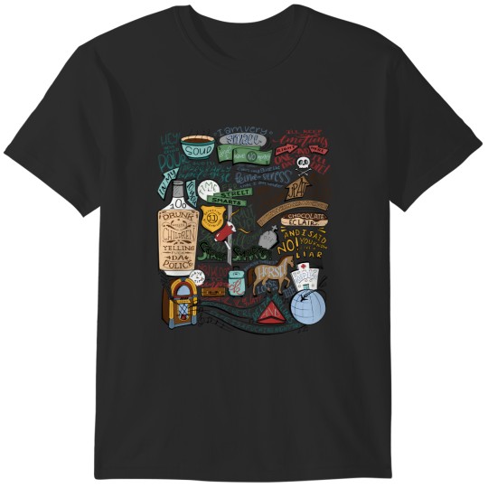 Discover colorized john mulaney quote compilation T-Shirts