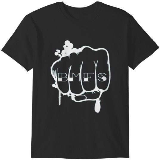 Discover BMFS Tattoo Knuckles T-Shirts