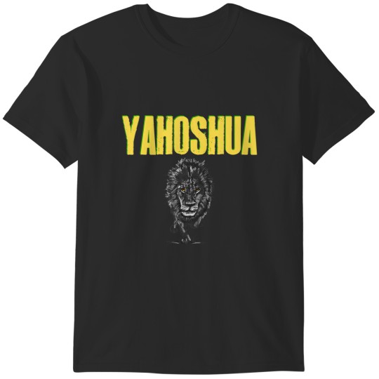 Discover yahoshua hebrew christ lion tribe of judah T-Shirts