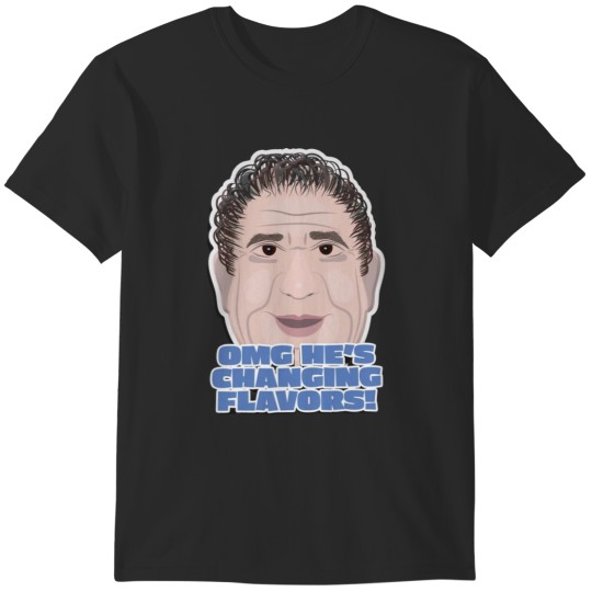Discover OMG He's Changing Flavors - JRE Joey Diaz Podcast Fan Quote T-Shirts