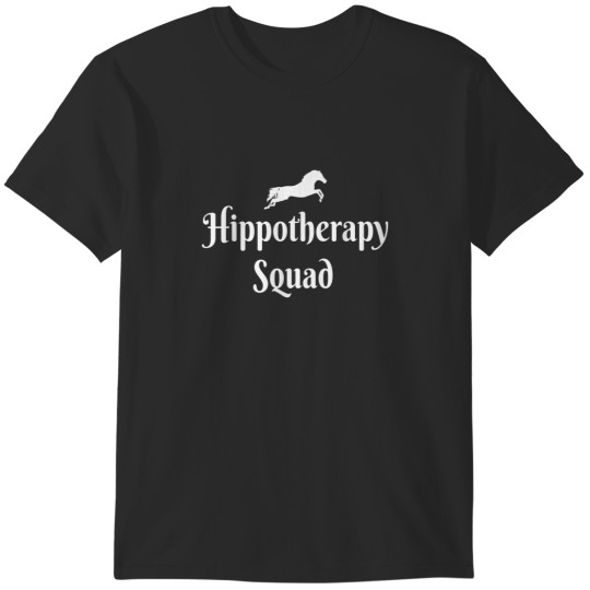 Discover Hippotherapy Squad Equine Physical Therapist T-Shirts