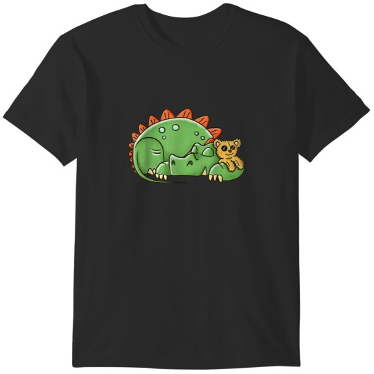 Discover Sleeping dragon with teddy bear 6702 T-Shirts