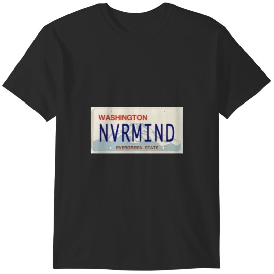 Discover BREAKTHROUGH ALBUM Washington State License Plate T-Shirts