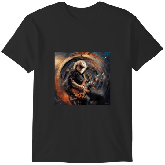 Discover Jerry Garcia The Wheel T-Shirt T-Shirts