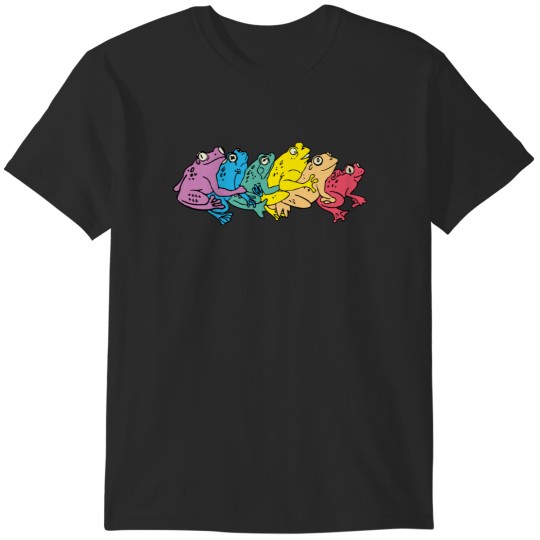 Discover Rainbow Gay Frog T-Shirts