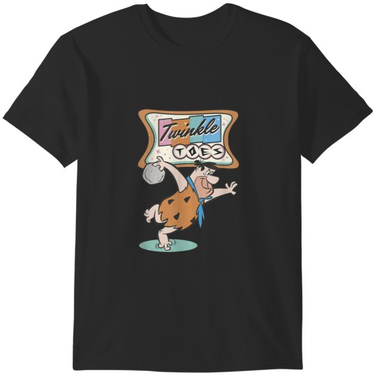 Discover The Flintstones Twinkle Toes Fred Flintstone Bowling Alley T-Shirts