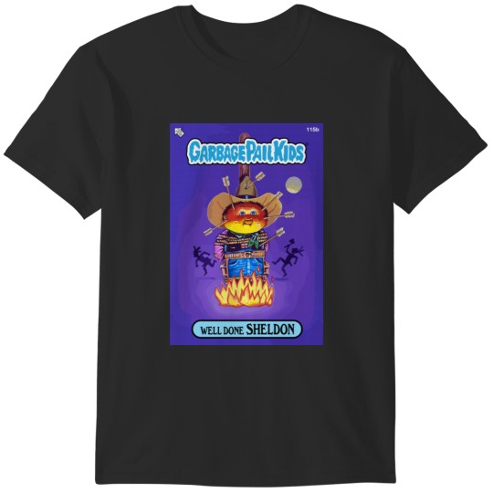 Discover Garbage Pail Kids - Well Done Sheldon Vector T-Shirts