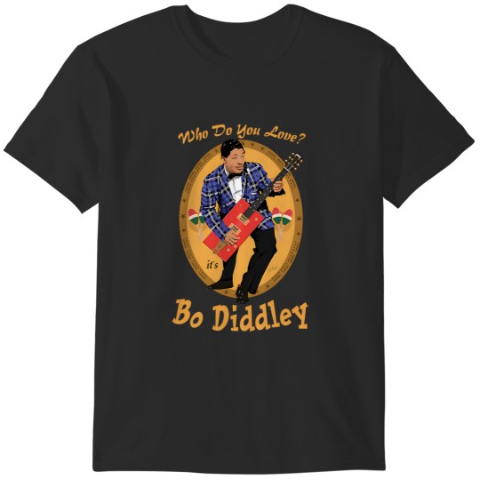 Discover do you love bo diddley collage T-Shirts