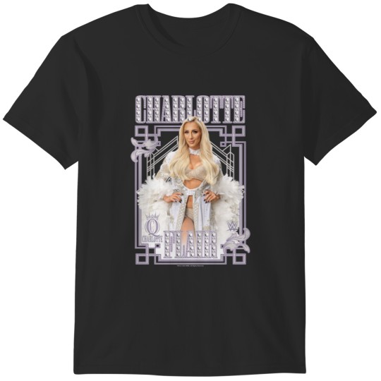 Discover Charlotte Flair Royal Bling Sassy Portrait 1 T-Shirts