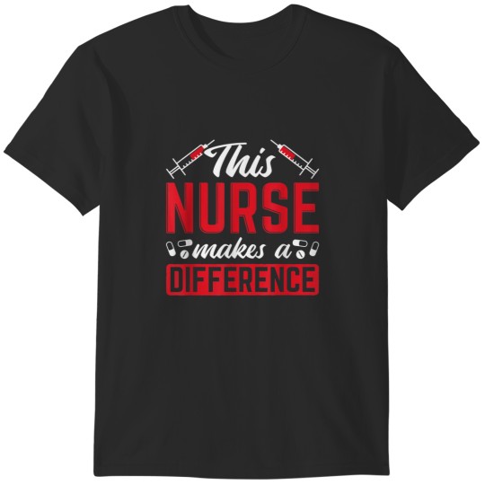 Discover Makes A Difference RN Nurse T-Shirts