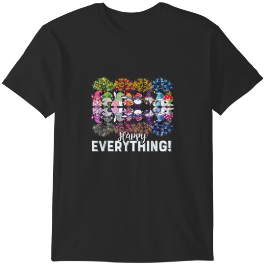 Discover Happy Everything Gnomies Gnomes Holidays Christm T-Shirts