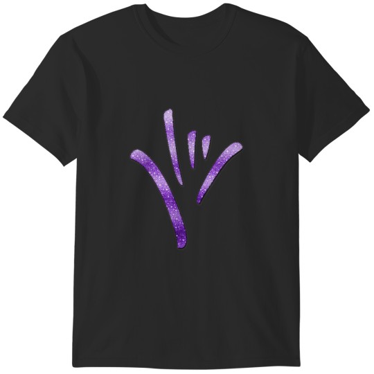 Discover ASL American Sign Language I love you purple 6279 T-Shirts