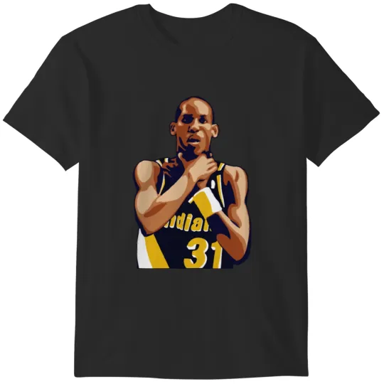 Discover Reggie Miller Choke 1 T-Shirts