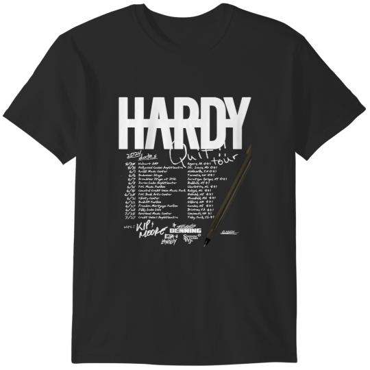 Discover Hardyy 2024 Quit Tour T-Shirt