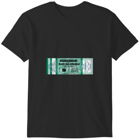 Discover CLASSIC ROCK CONCERT TICKETS - BLACK OAK ARKANSAS T-Shirts