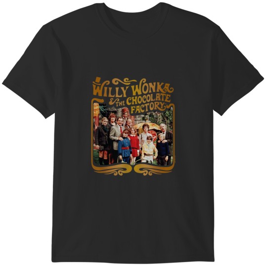 Discover Willy Wonka The Chocolate Factory Willy Wonka Ca T-Shirts