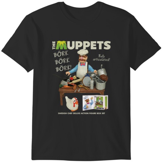 Discover Swedish Chef Action figure T-Shirts