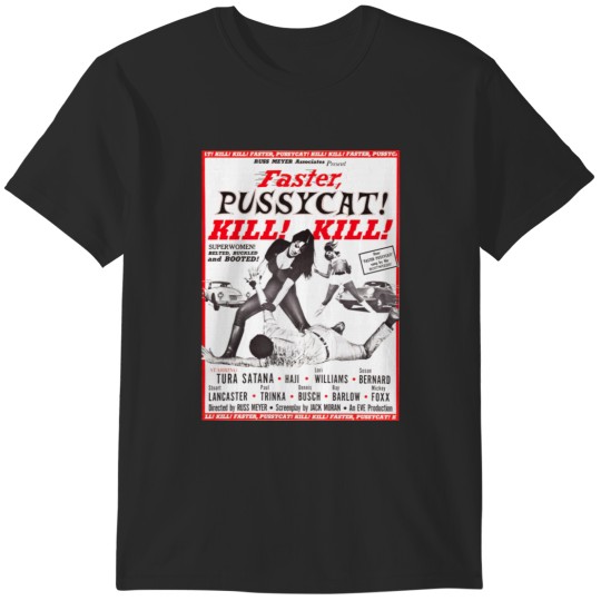 Discover Vintage Faster Pussycat Kill Kill Faster 1980s T-Shirts
