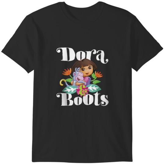Discover Nick 90s Dora The Explorer Boots And Dora 4629 T-Shirts