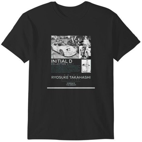 Discover Ryosuke Takahashi Street wear apparel merch Initial D Active T-Shirts
