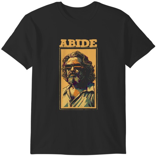 Discover Abide - Vintage The Big Lebowski The Dude Street T-Shirts