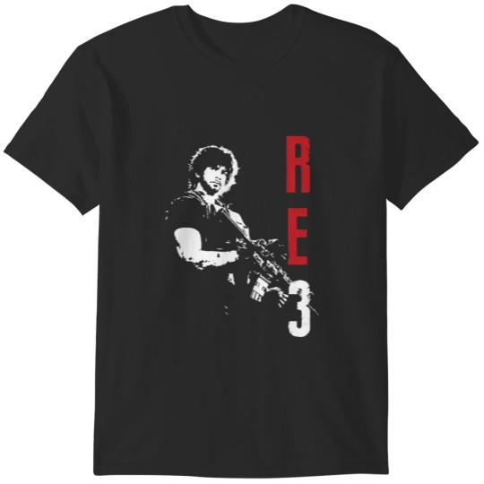 Discover Funny Gifts For Resident Evil 3 Carlos Oliveira T-Shirts