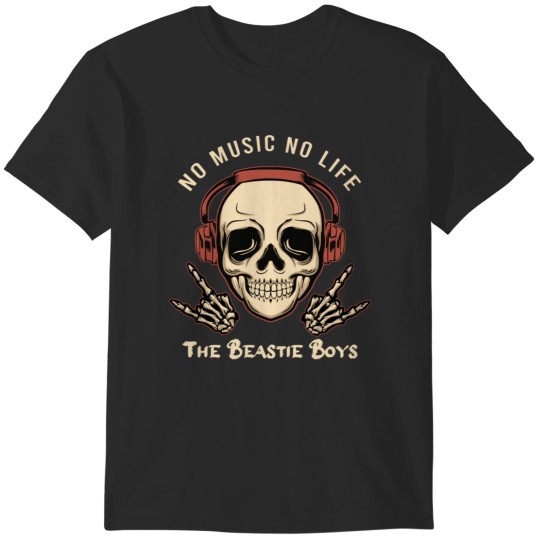 Discover No music no life the beastie boys T-Shirts