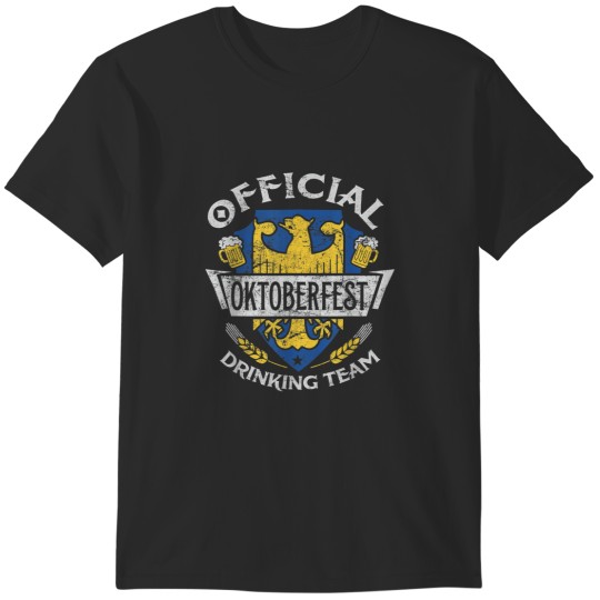 Discover Oktoberfest  Drinking Team Shirt German T-Shirts