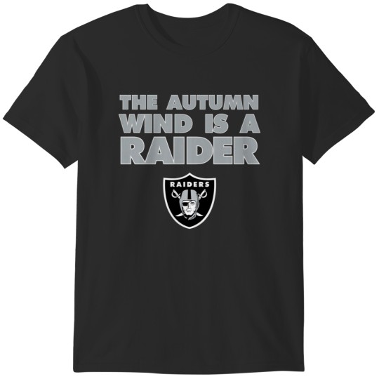 Discover The Autumn Wind is a Raider T-Shirts