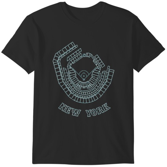 Discover Citi Field - White - NY T-Shirts