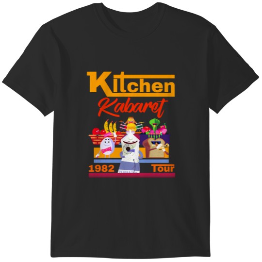 Discover 1982 Kitchen Kabaret Tour T-Shirt T-Shirts