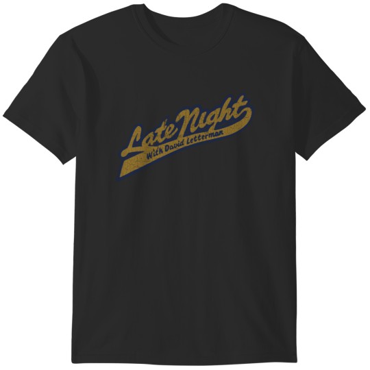 Discover Vintage Late Night David Letterman T-Shirts