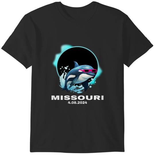 Discover Total Solar Eclipse 2024 Missouri Solar Eclipse T-Shirts