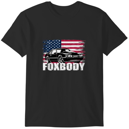 Discover Foxbody Mustang American Fox body Mustang MuscleCar 5.0L T-Shirts